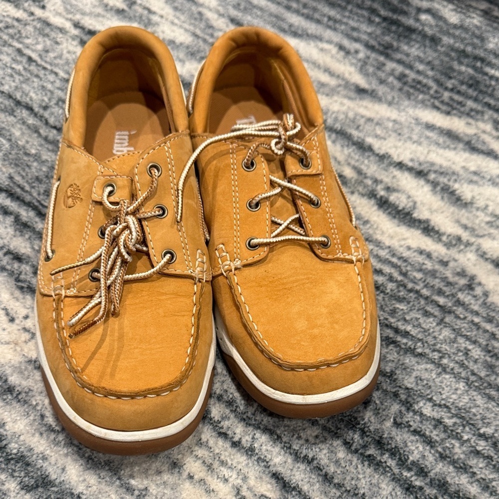 Timberland Men's Light Brown Boat Shoes - Picture 2 of 5